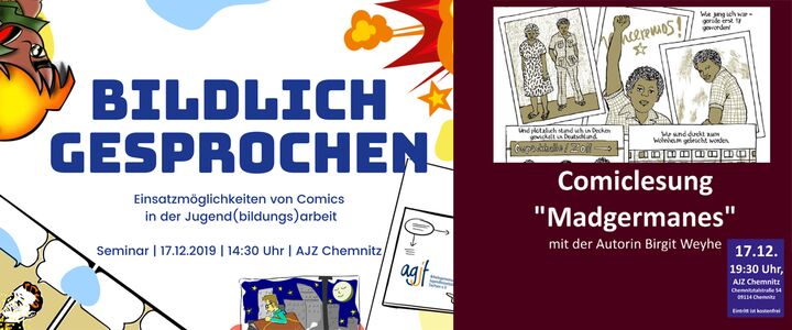Veranstaltungen am 17.12. im AJZ Chemnitz